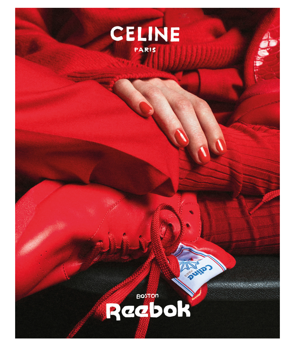 CELINE X Reebok sneaker, photo courtesy of CELINE Instagram